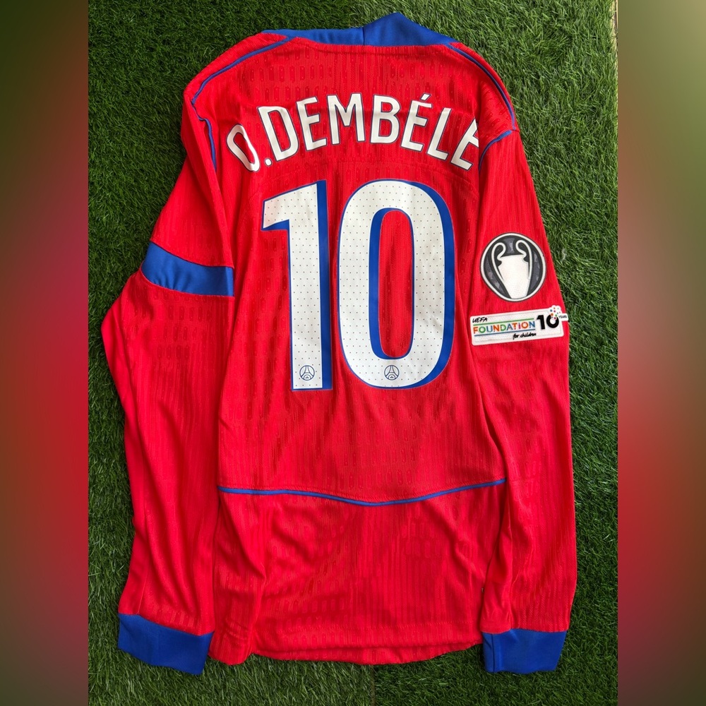 Dembele psg jersey